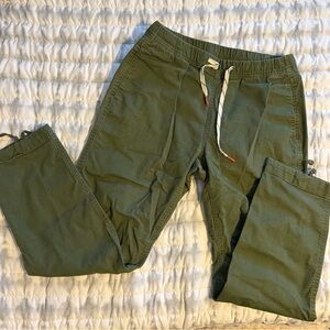 Topo Designs Olive Green Joggers